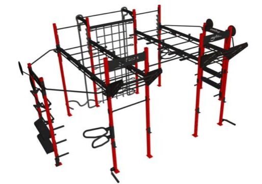 30-03834 element fitness octorig obstacle training station