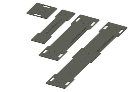 element fitness metal foot plates